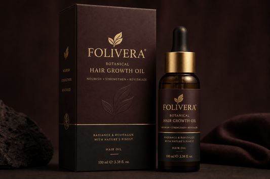 Folivera Botanical Hair Growth Oil With Rosemary Hair Elixir (100 ml) - folivera