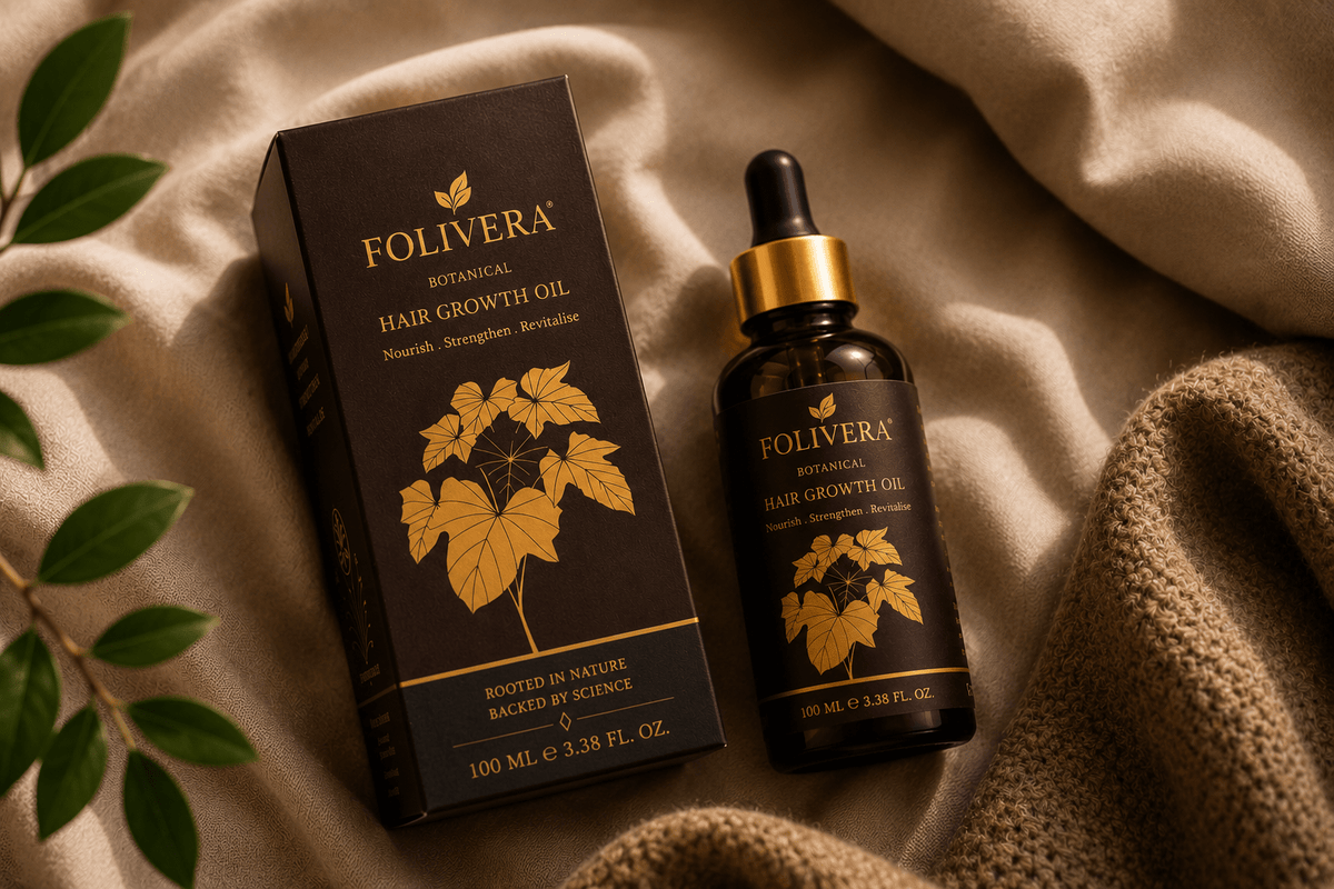 Folivera Botanical Hair Growth Oil With Rosemary Hair Elixir (100 ml) - folivera